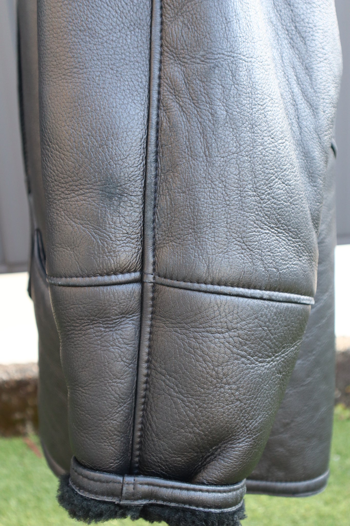 80s European Shearling Jacket