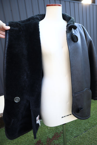 80s European Shearling Jacket