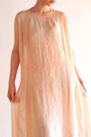 1920s Hand Embroidery Flapper Dress