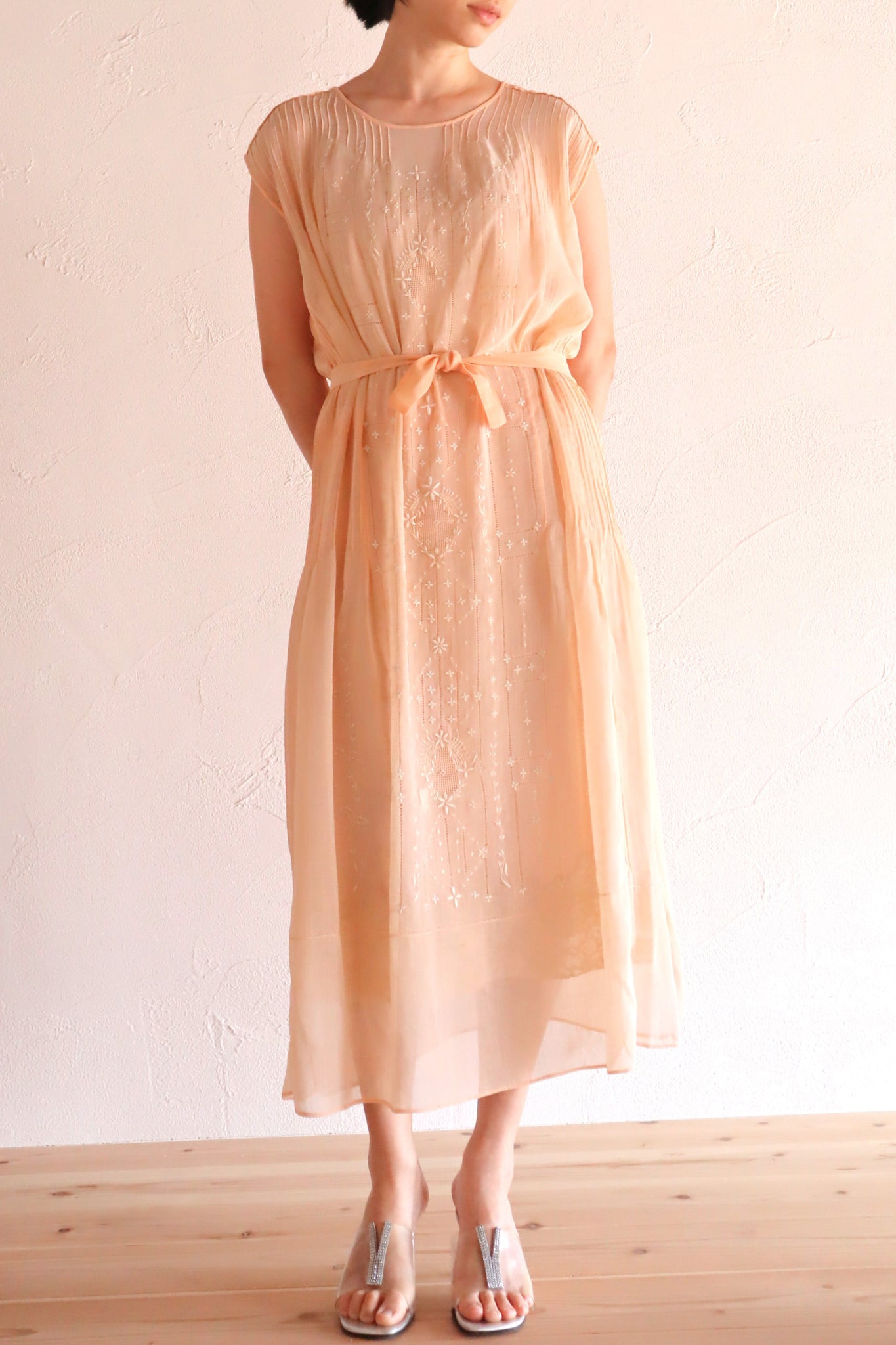 1920s Hand Embroidery Flapper Dress