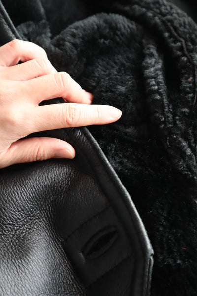 80s European Shearling Jacket