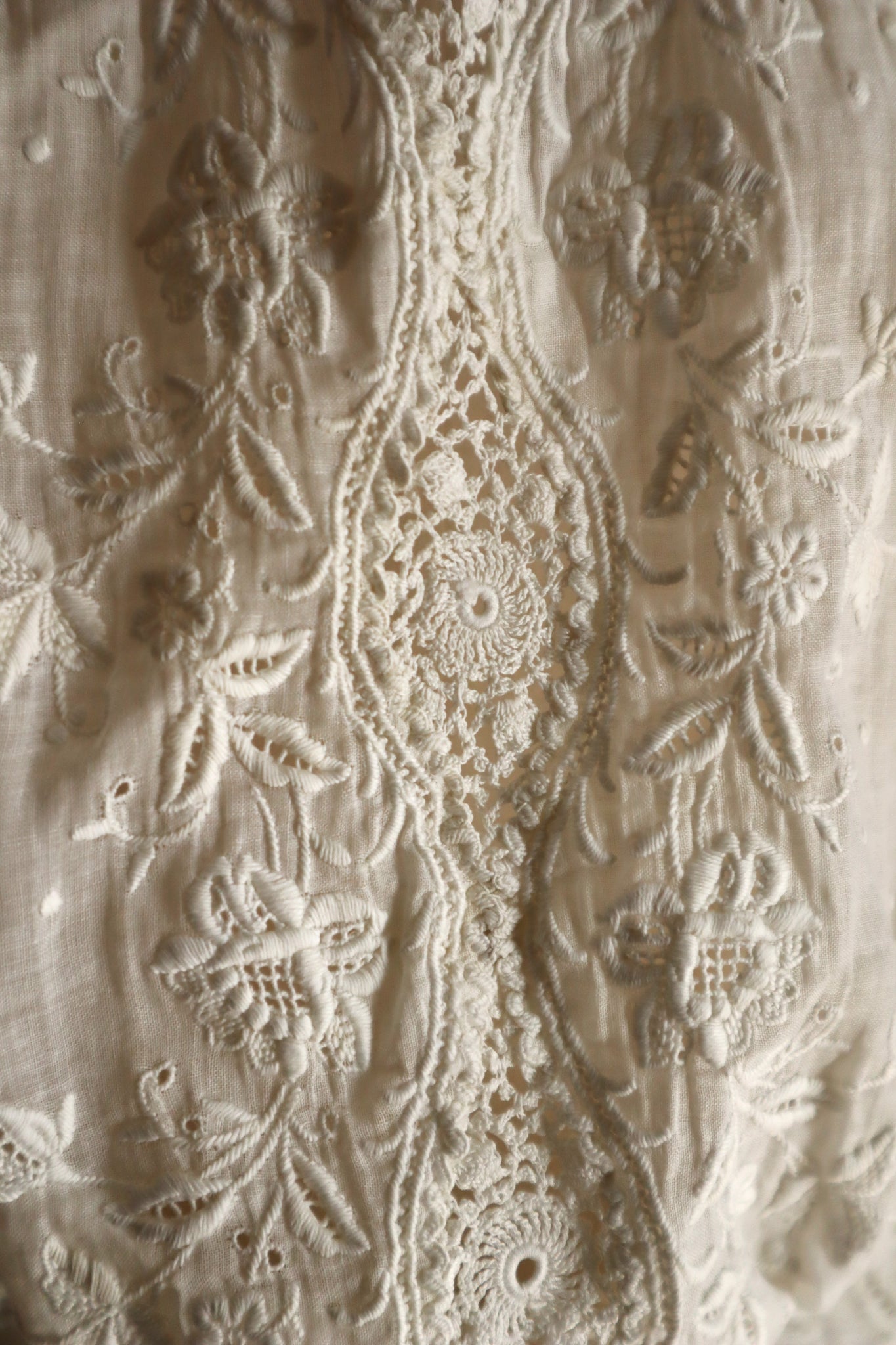 1900s French Antique Baby Dress Reworked Corset Cover
