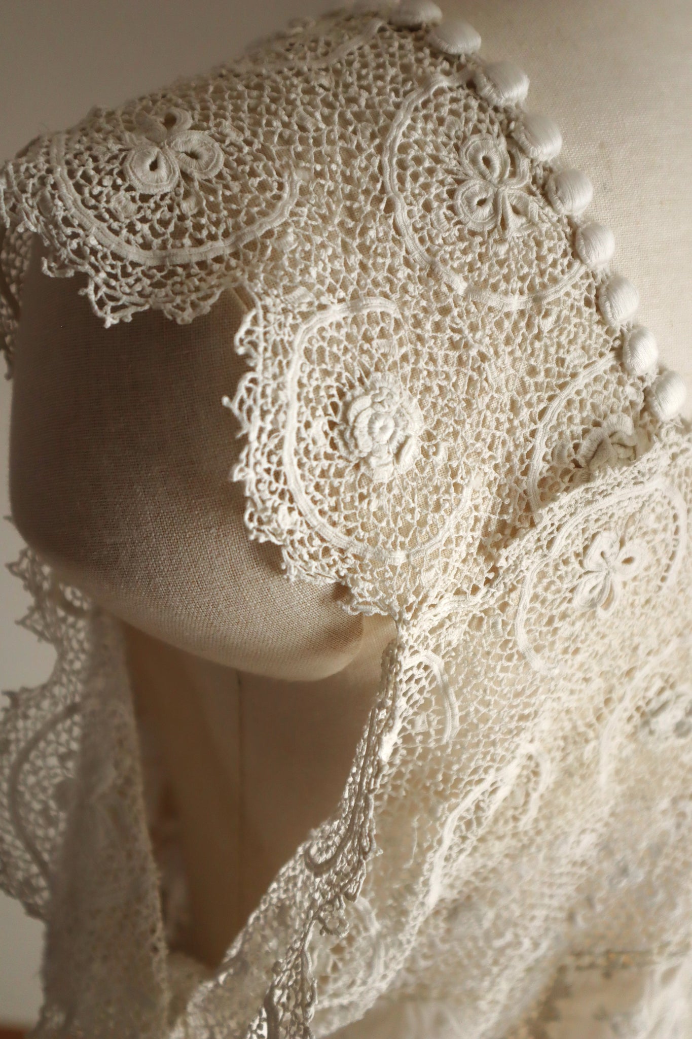 1900s French Antique Baby Dress Reworked Corset Cover