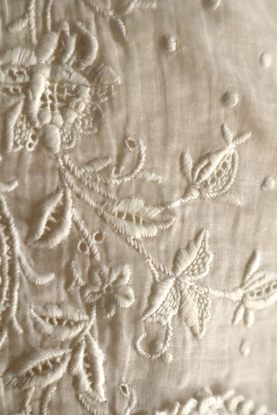 1900s French Antique Baby Dress Reworked Corset Cover