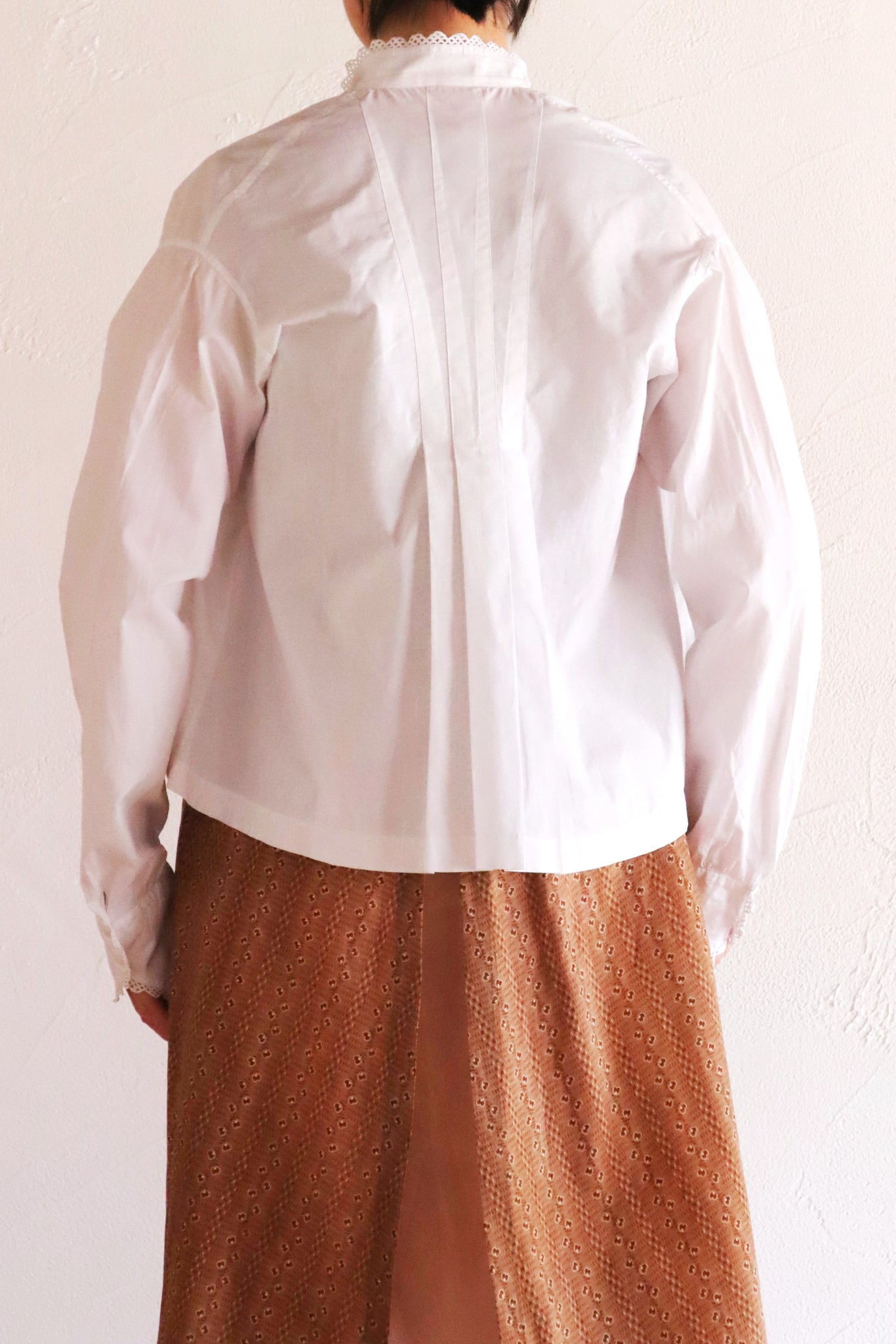 1910s French Back Tac Blouse