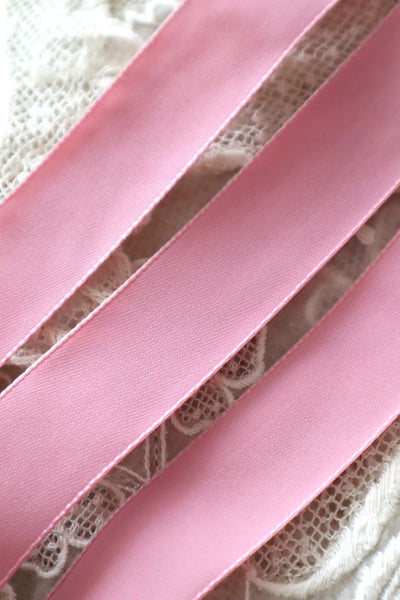 French Vintage Dusty Pink Velvet Ribbon 3m