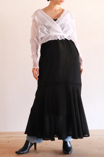 1910s Sailor Collar Sheer Blouse