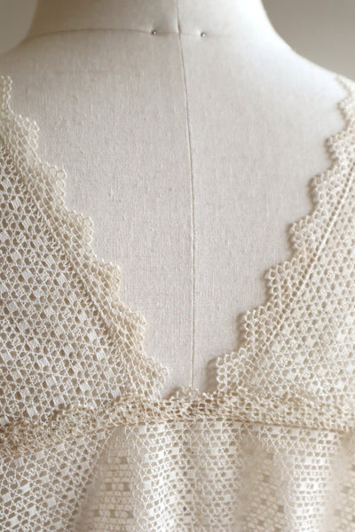 Handcrafted Corset Cover with Antique French Embroidered Floral