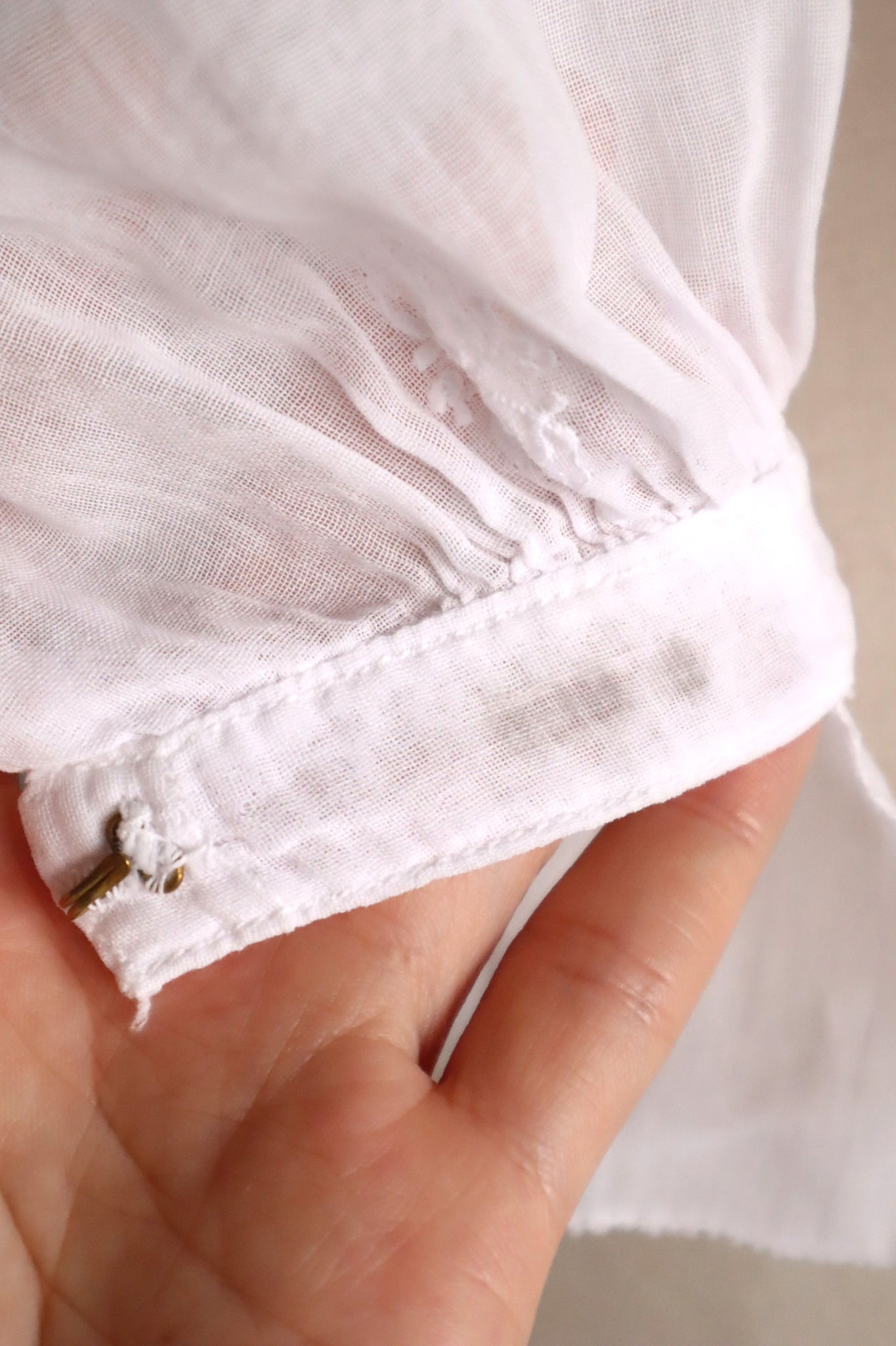 1910s Sailor Collar Sheer Blouse