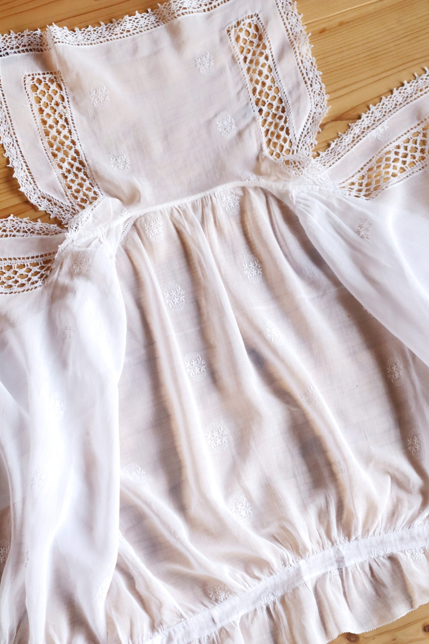 1910s Sailor Collar Sheer Blouse