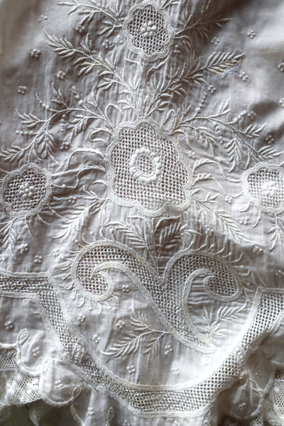19th Hand Embroidery Skirt Cloth