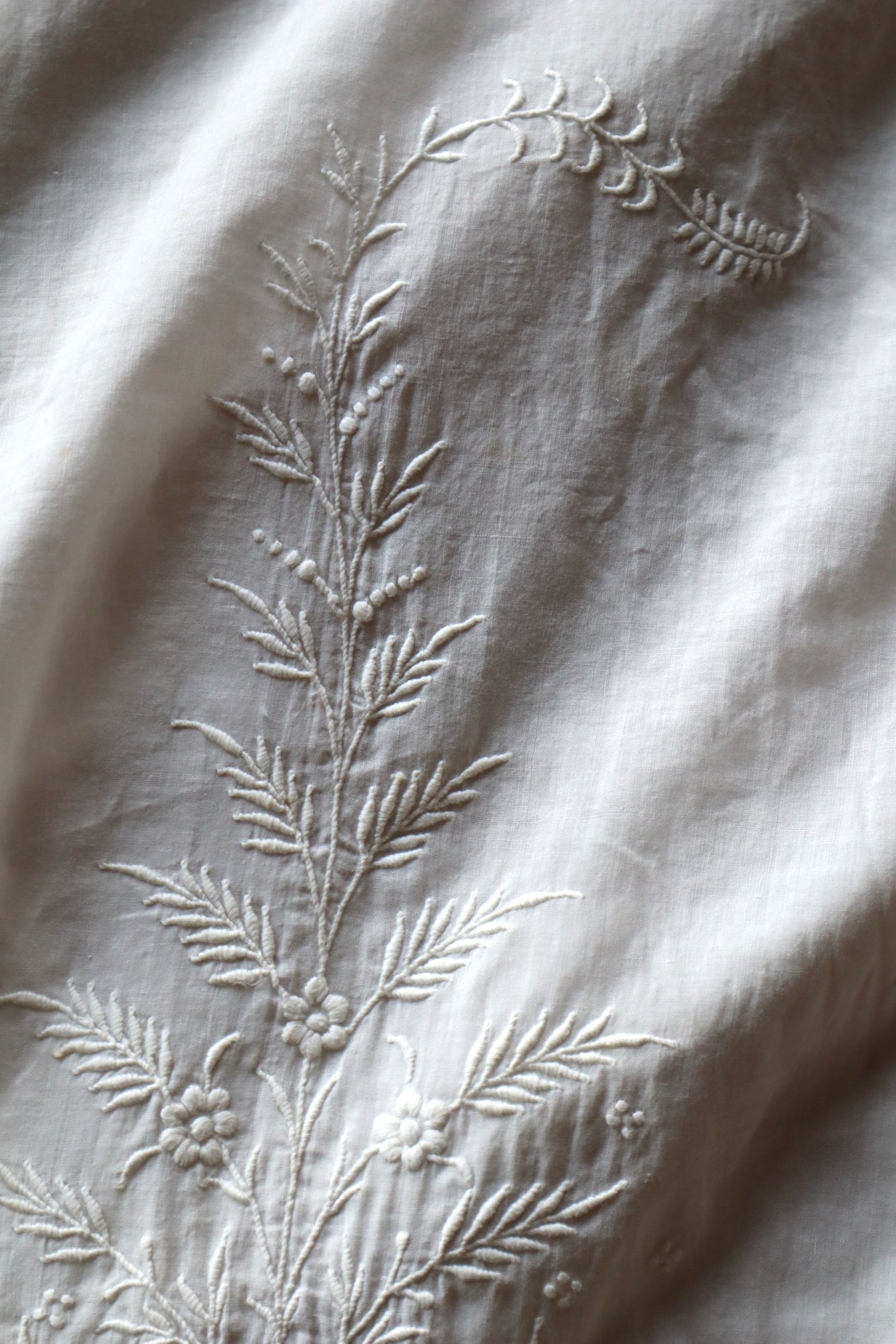 19th Hand Embroidery Skirt Cloth