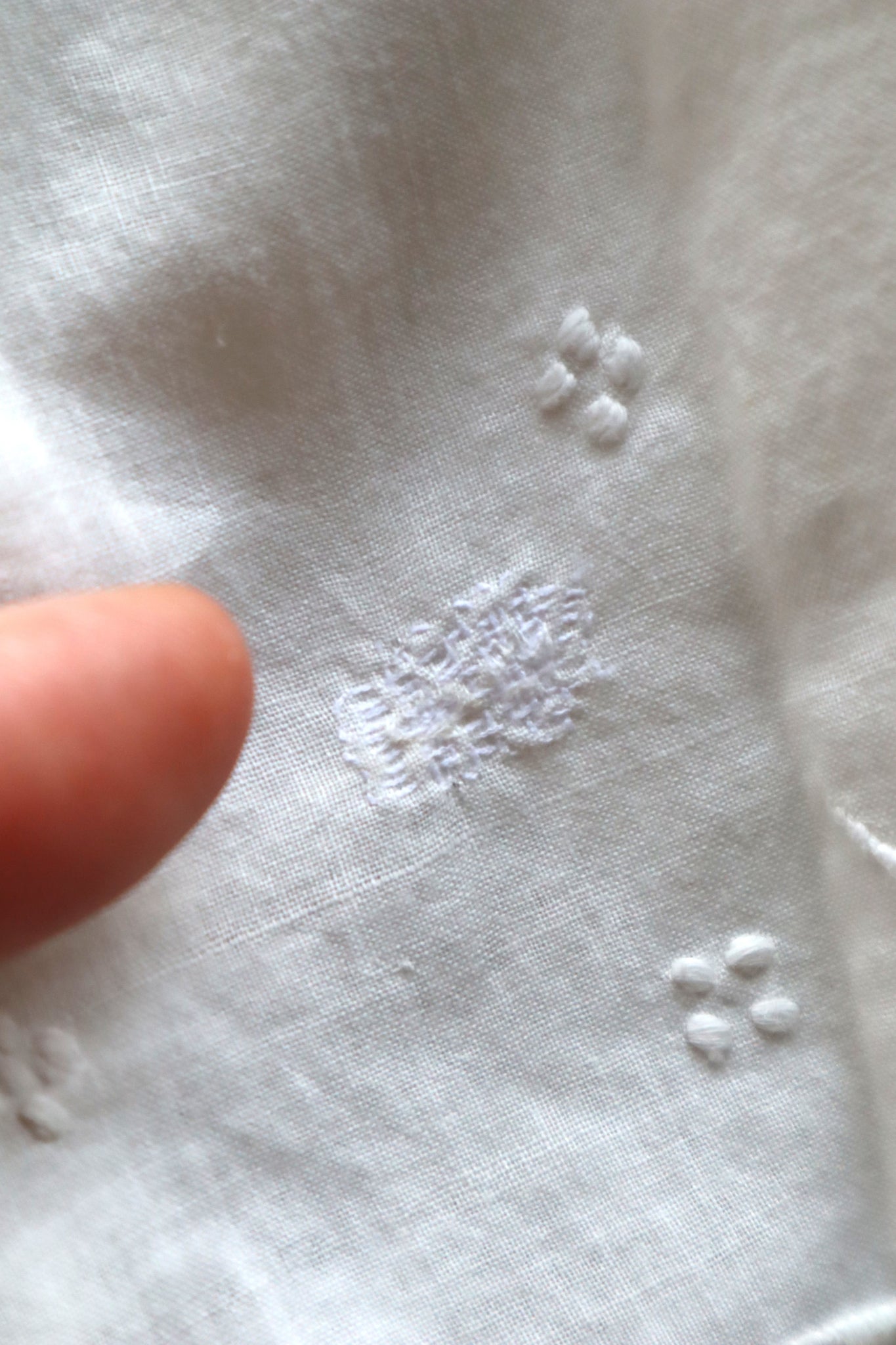 19th Hand Embroidery Skirt Cloth