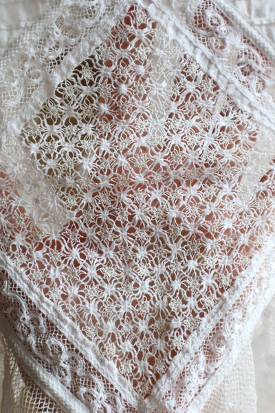 1900s Hand Made Lace Lovely Skirt