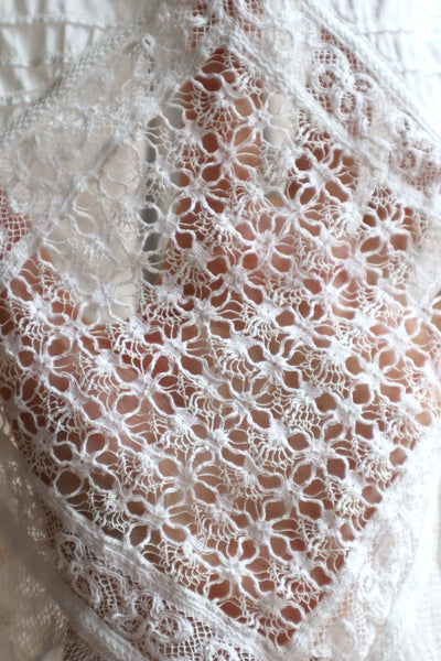 1900s Hand Made Lace Lovely Skirt