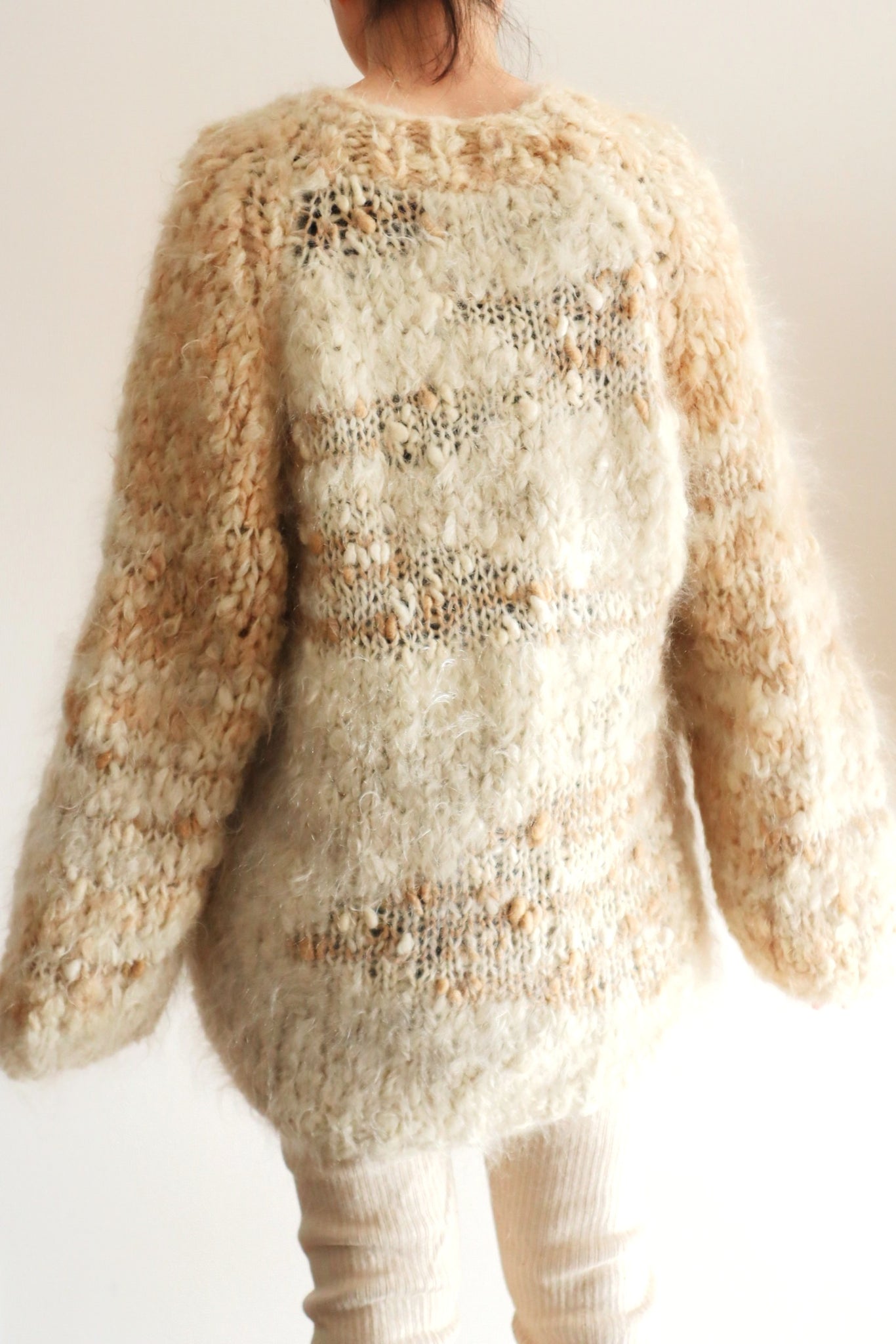 80s Chunky Mohair Knit Sweater