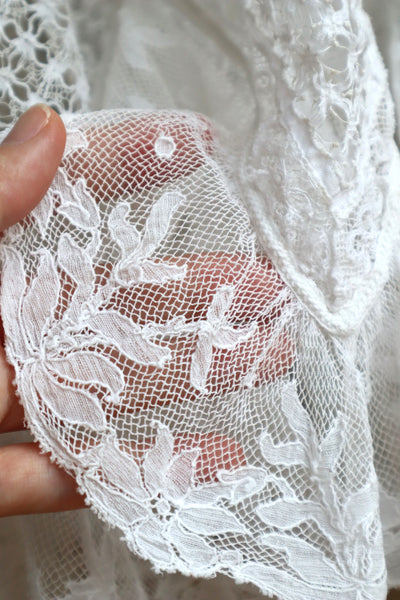 1900s Hand Made Lace Lovely Skirt