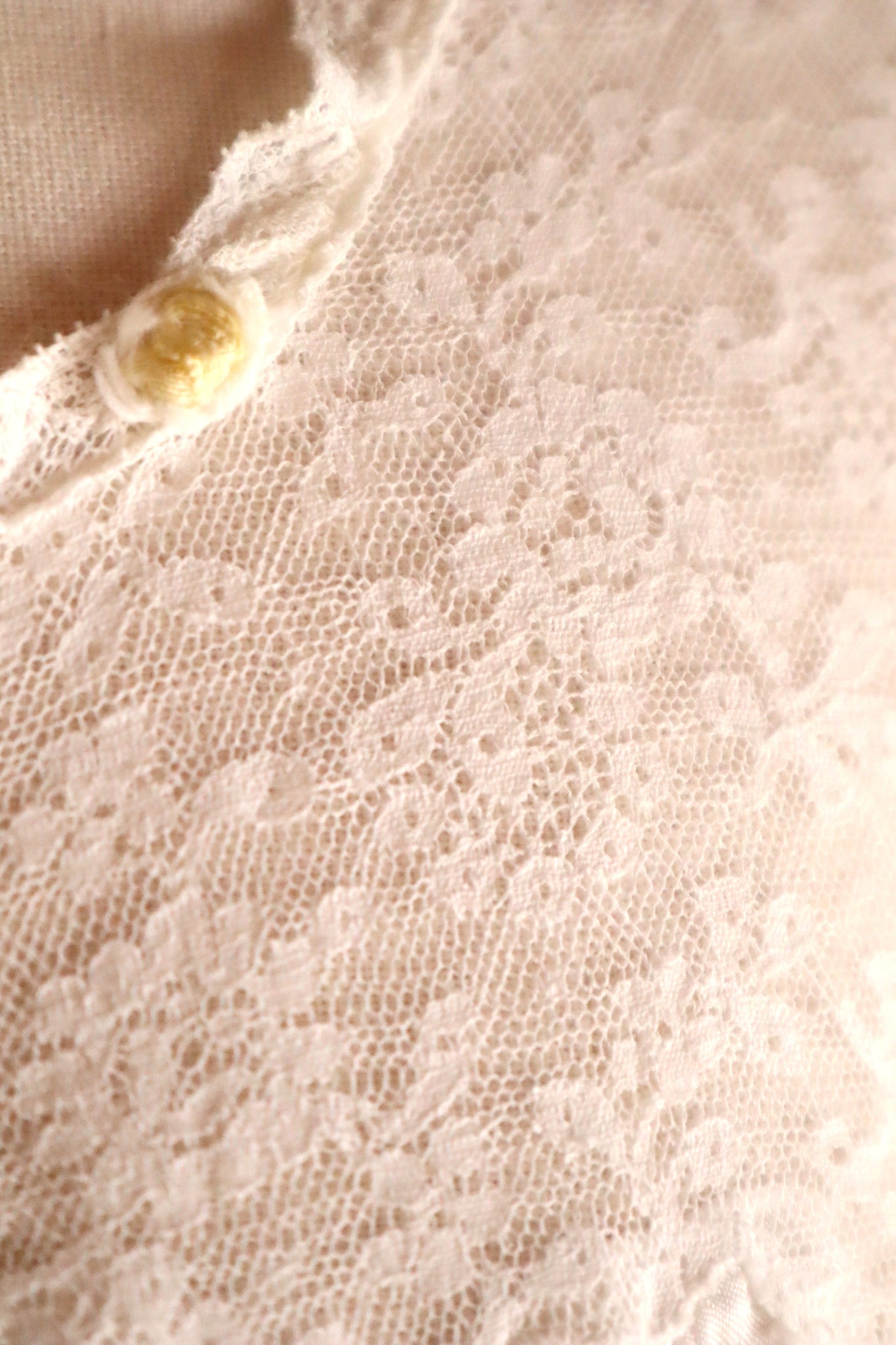1930s White Satin Mini Rose Dress