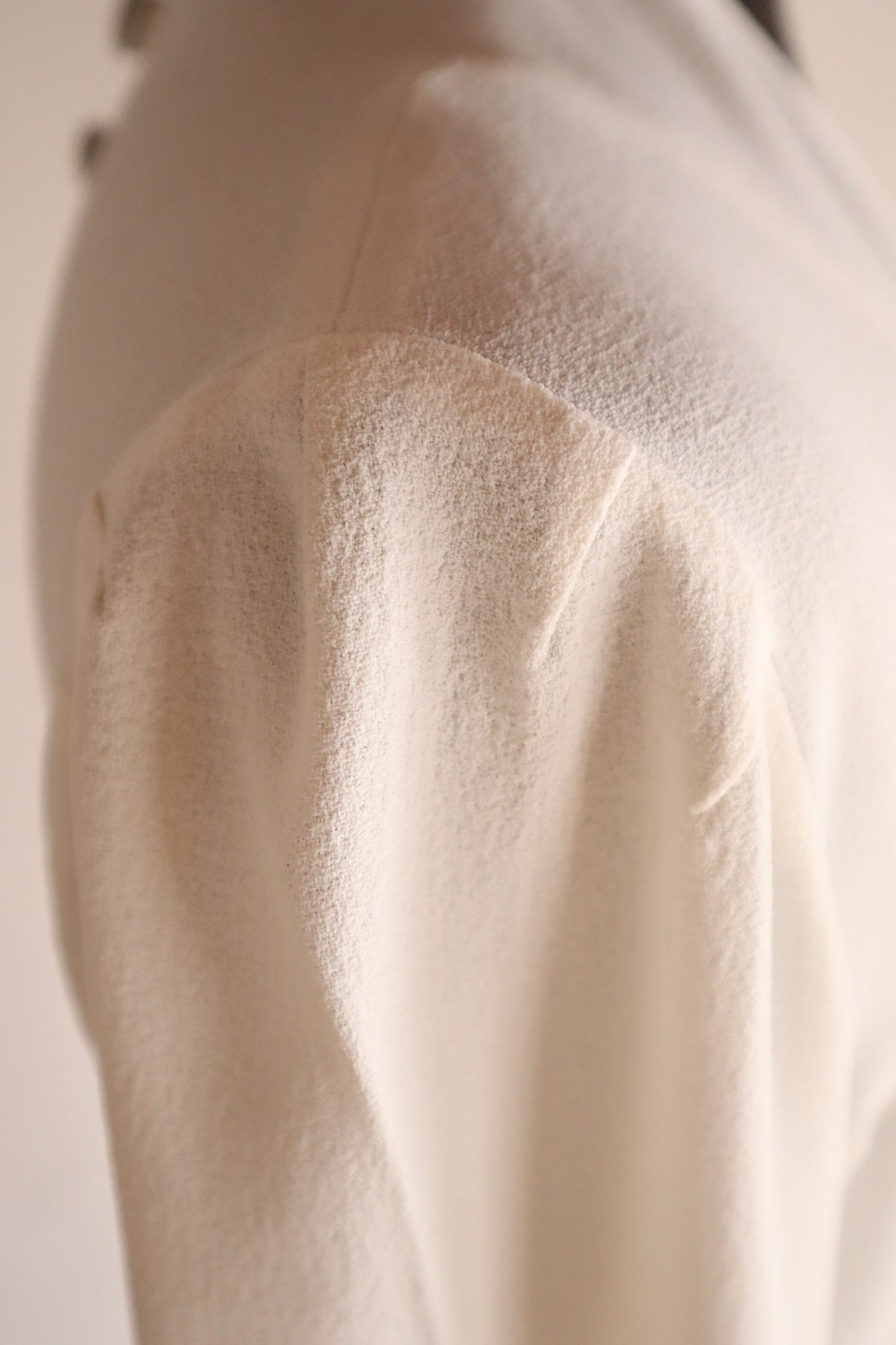 1930s French Crepe Wedding Dress