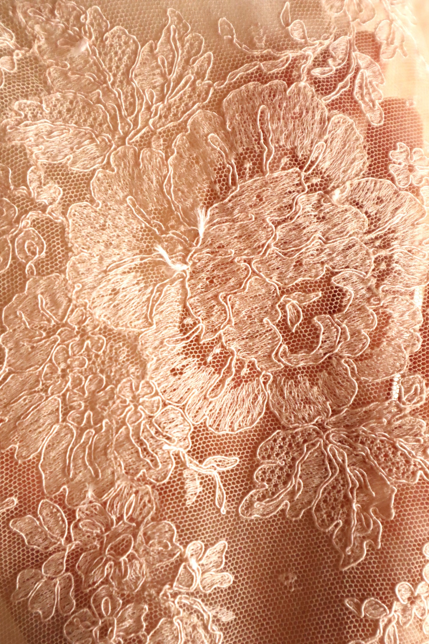 1930s Rose Spray Lace Vest