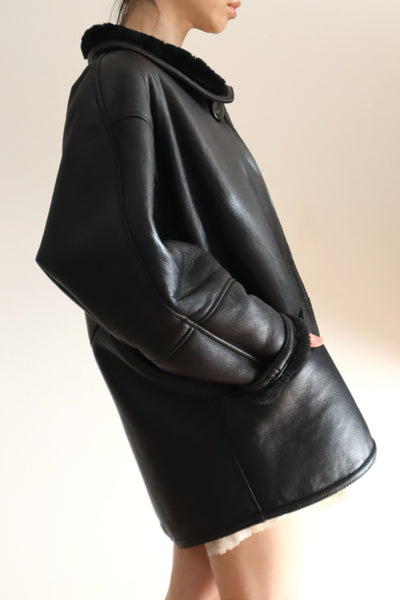 80s European Shearling Jacket