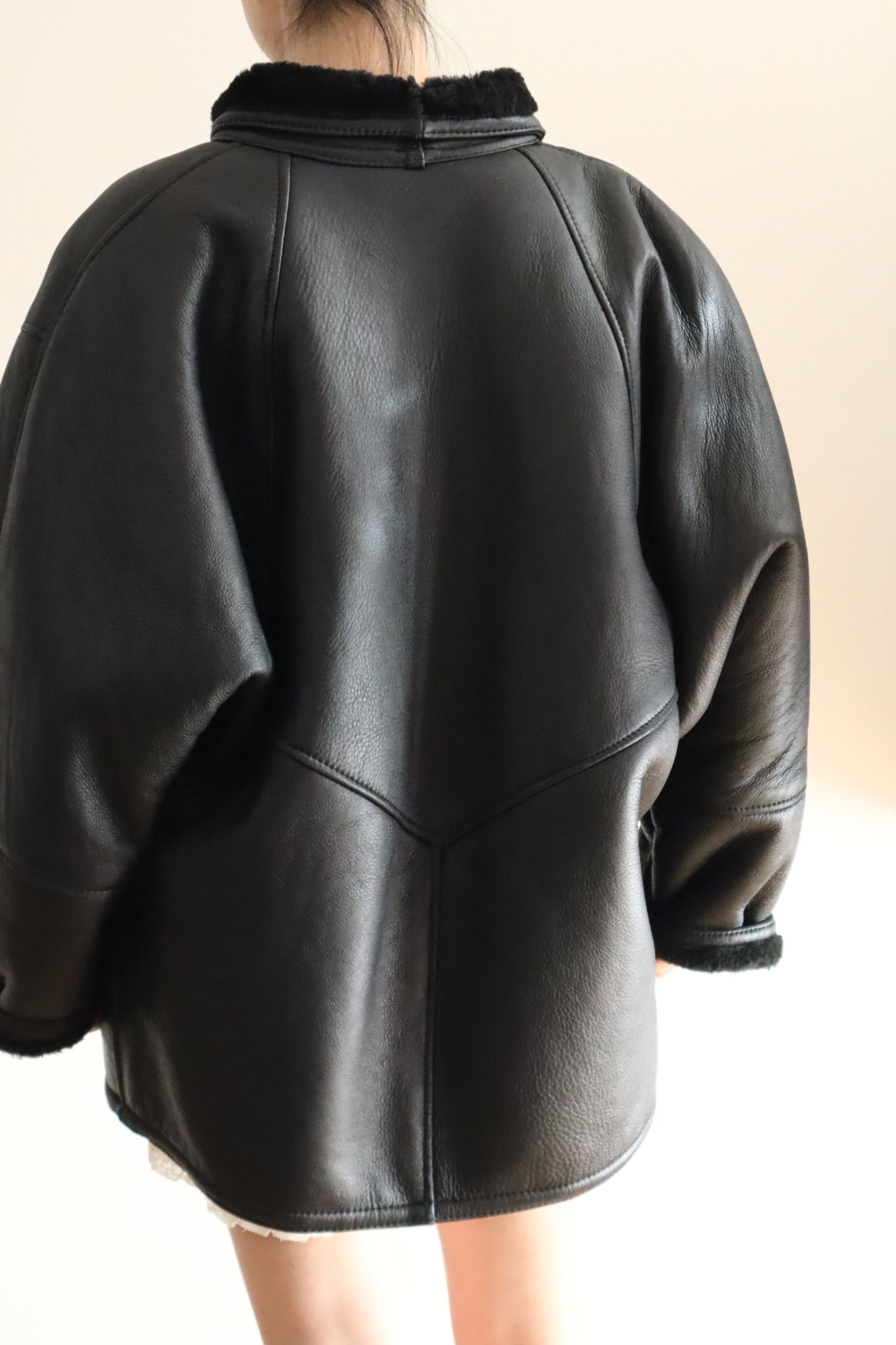80s European Shearling Jacket