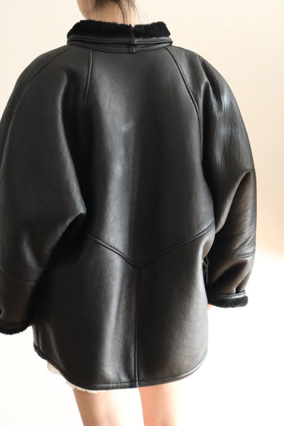 80s European Shearling Jacket