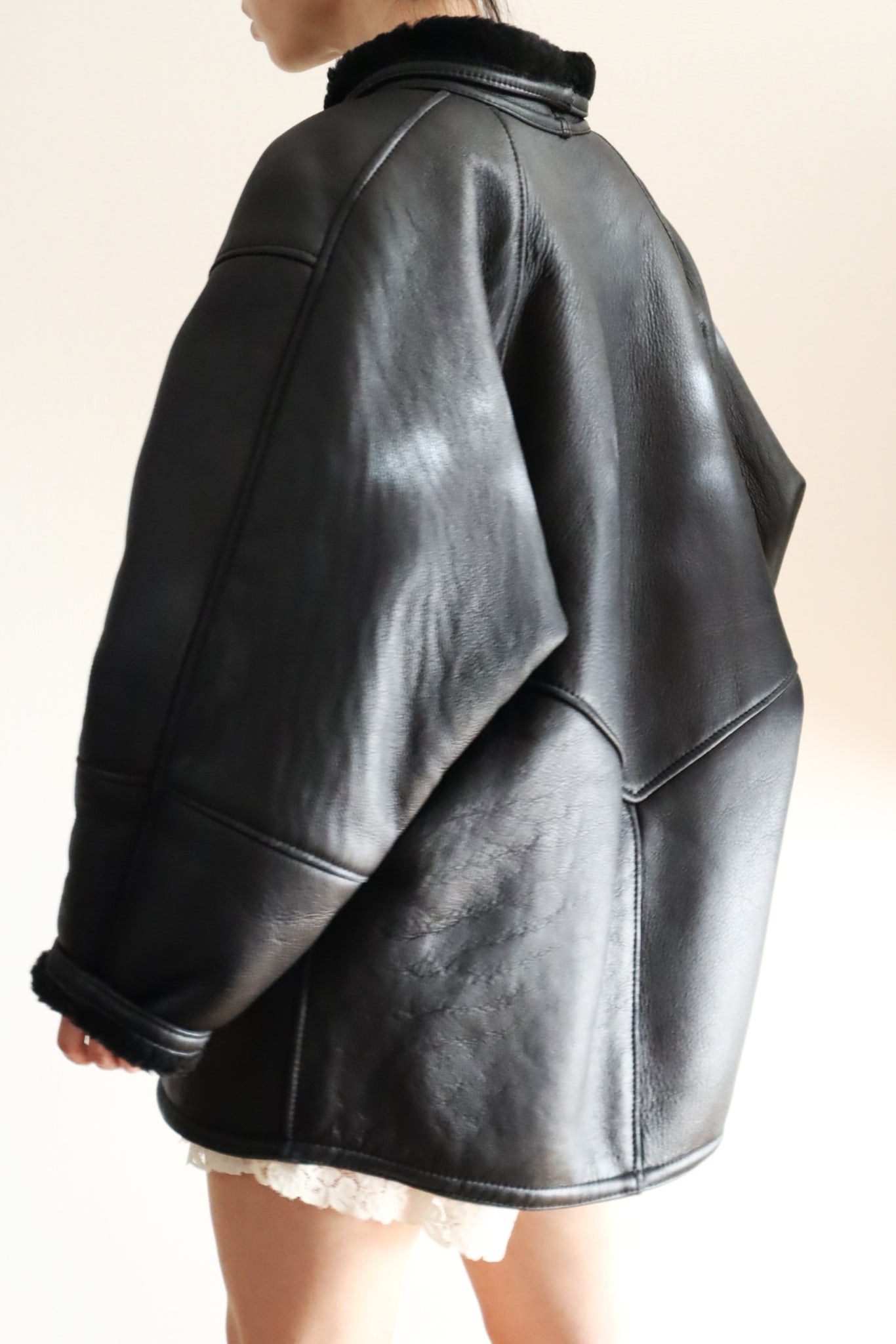 80s European Shearling Jacket