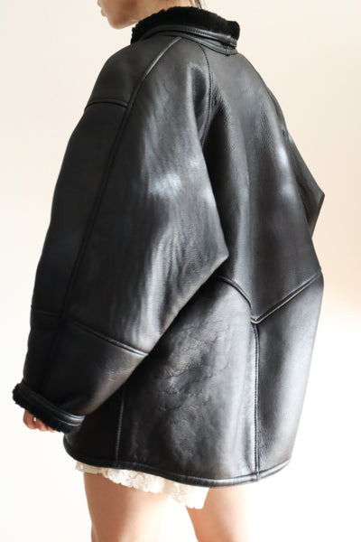 80s European Shearling Jacket