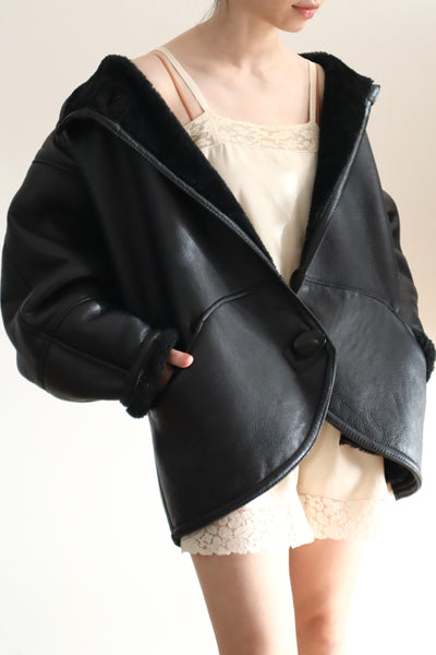 80s European Shearling Jacket