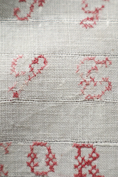 French Cross Stitch Sampler Dated 1882