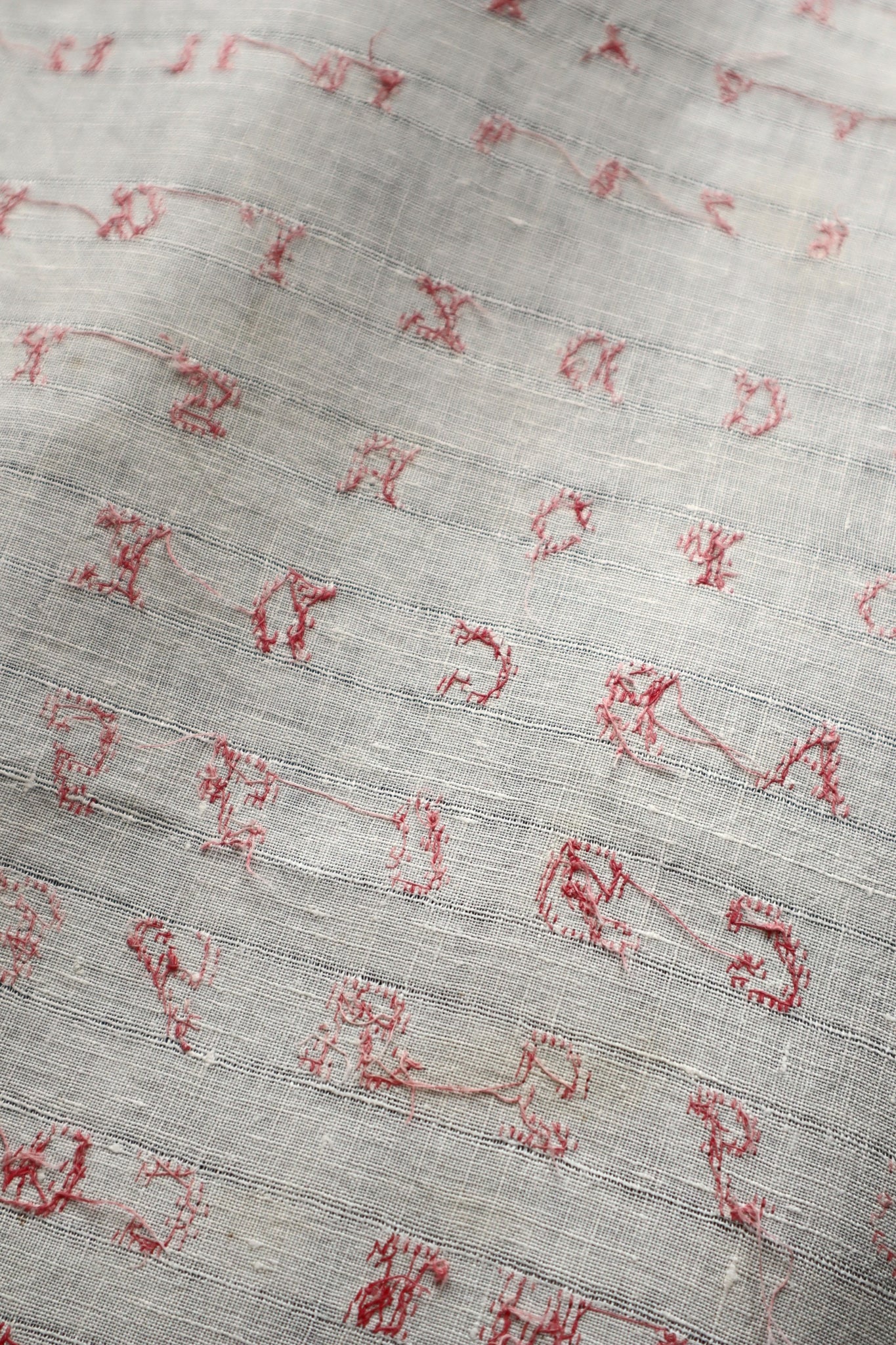 French Cross Stitch Sampler Dated 1882