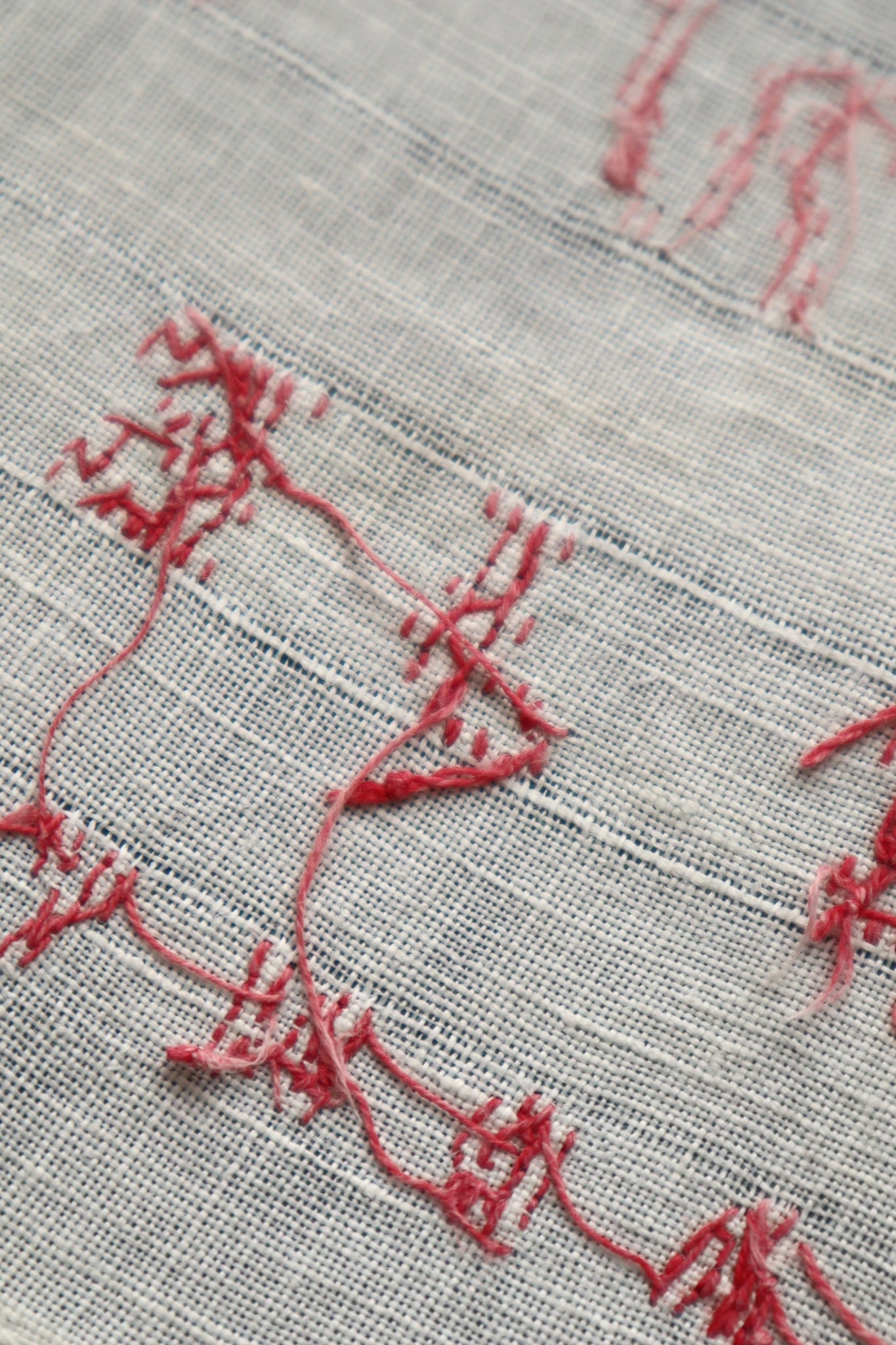 French Cross Stitch Sampler Dated 1882