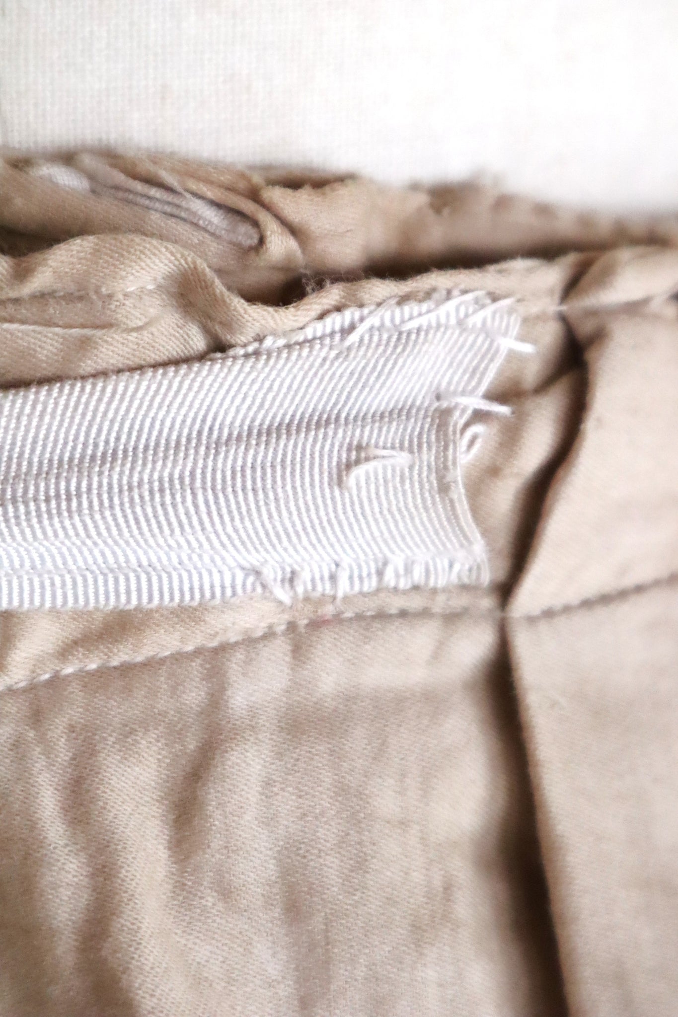 1870s–1880s Victorian Quilted Cotton Petticoat