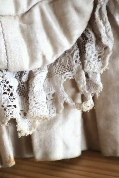 1870s–1880s Victorian Quilted Cotton Petticoat