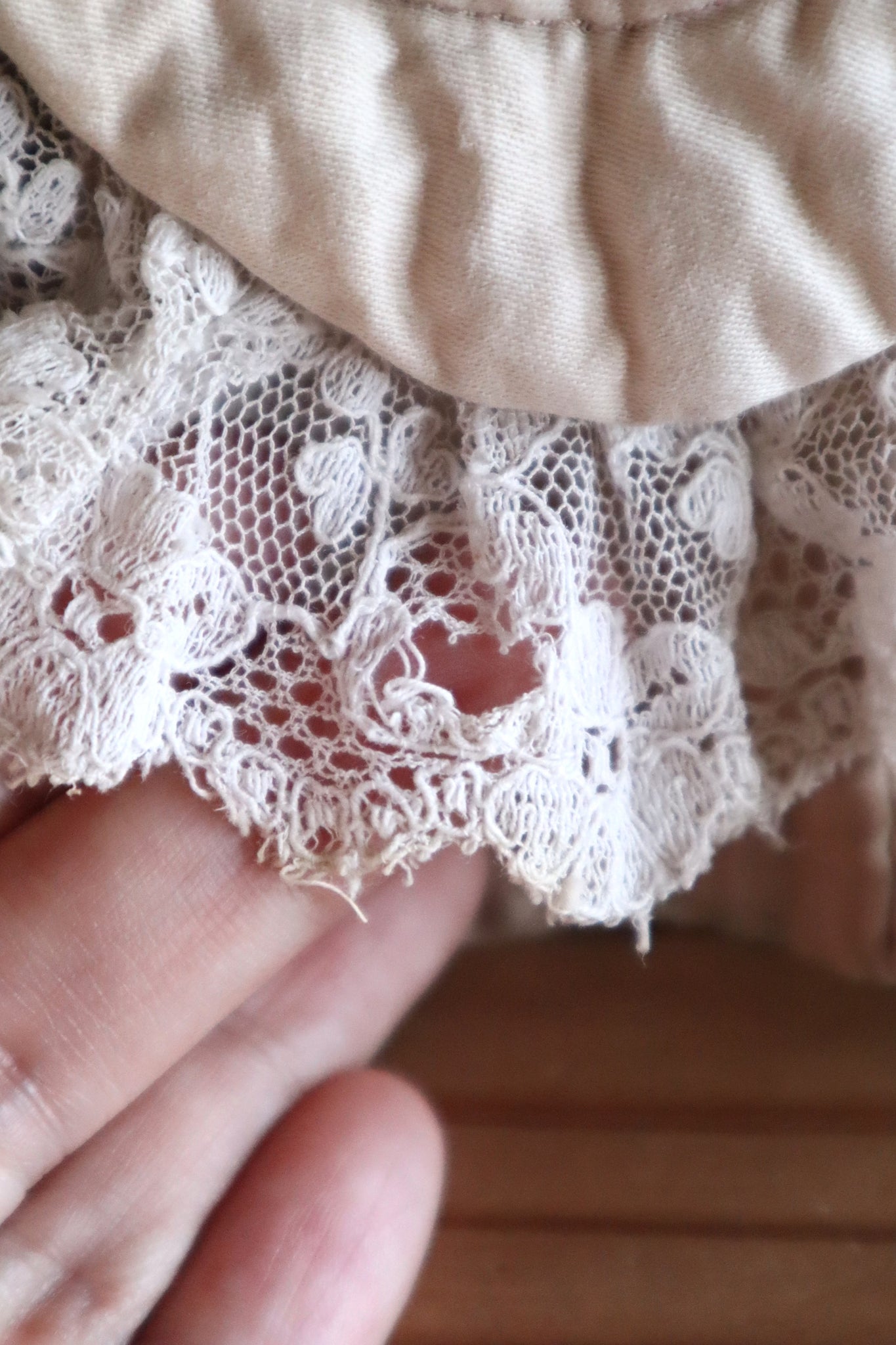 1870s–1880s Victorian Quilted Cotton Petticoat