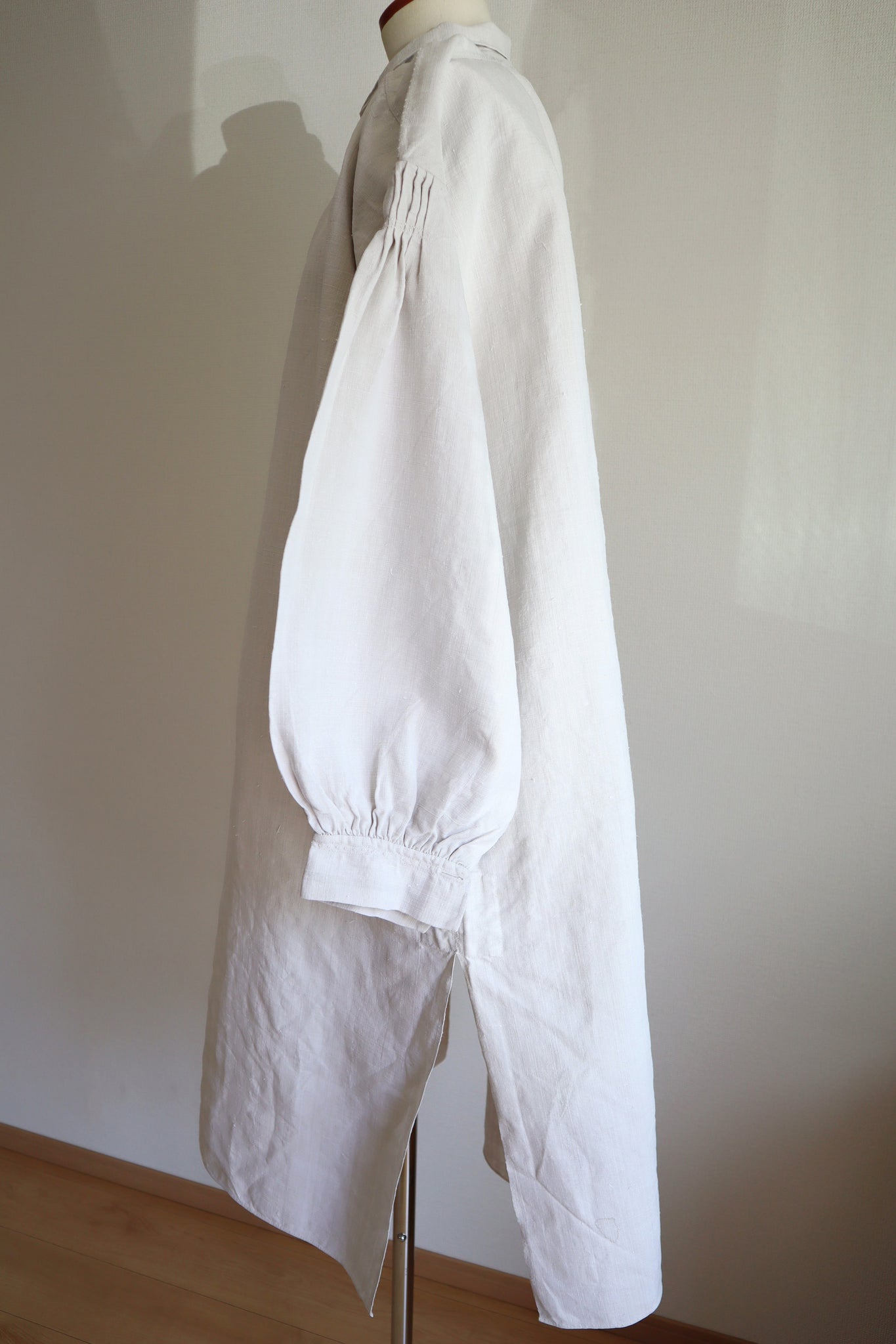 1920s French Coarse Linen Smock XL