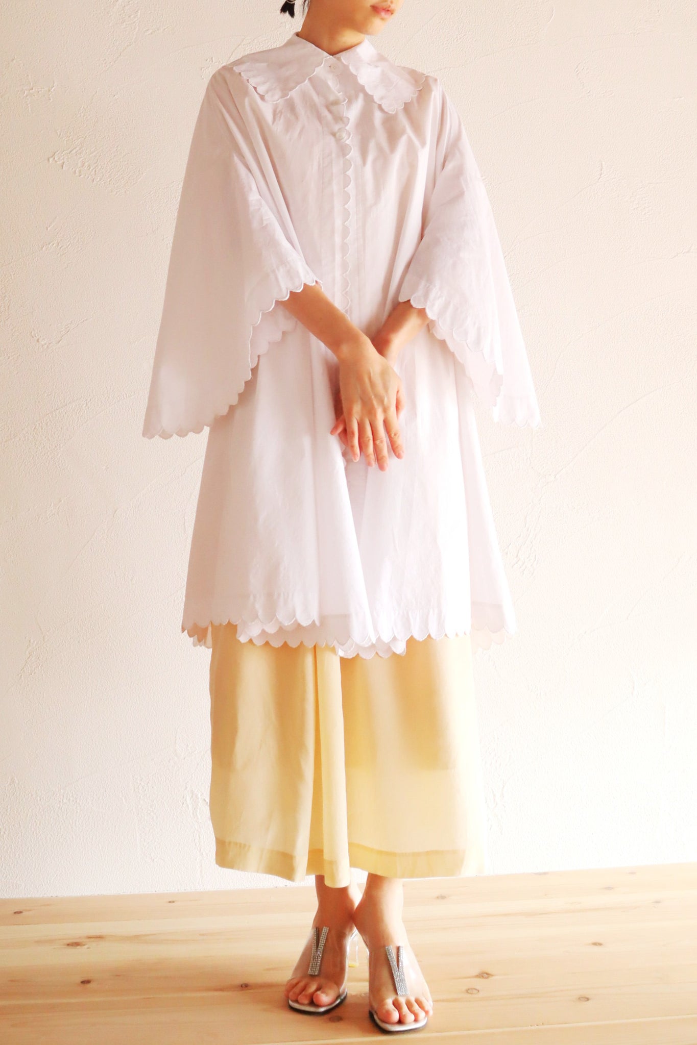 1900s Scallop Embroidered Jacket