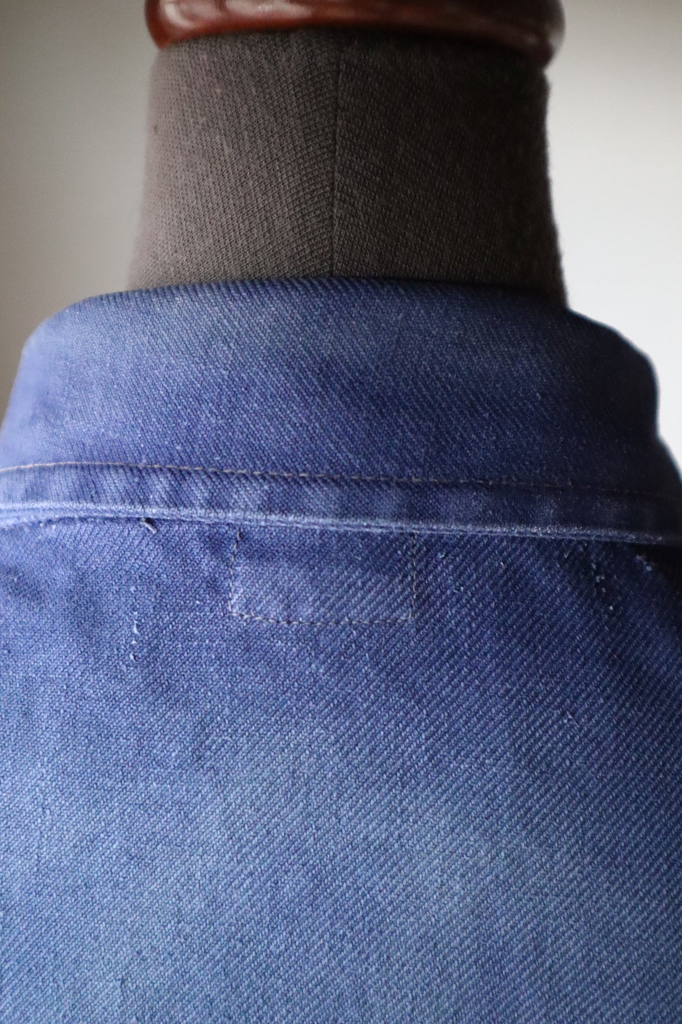 1940s French Indigo Work Coverall