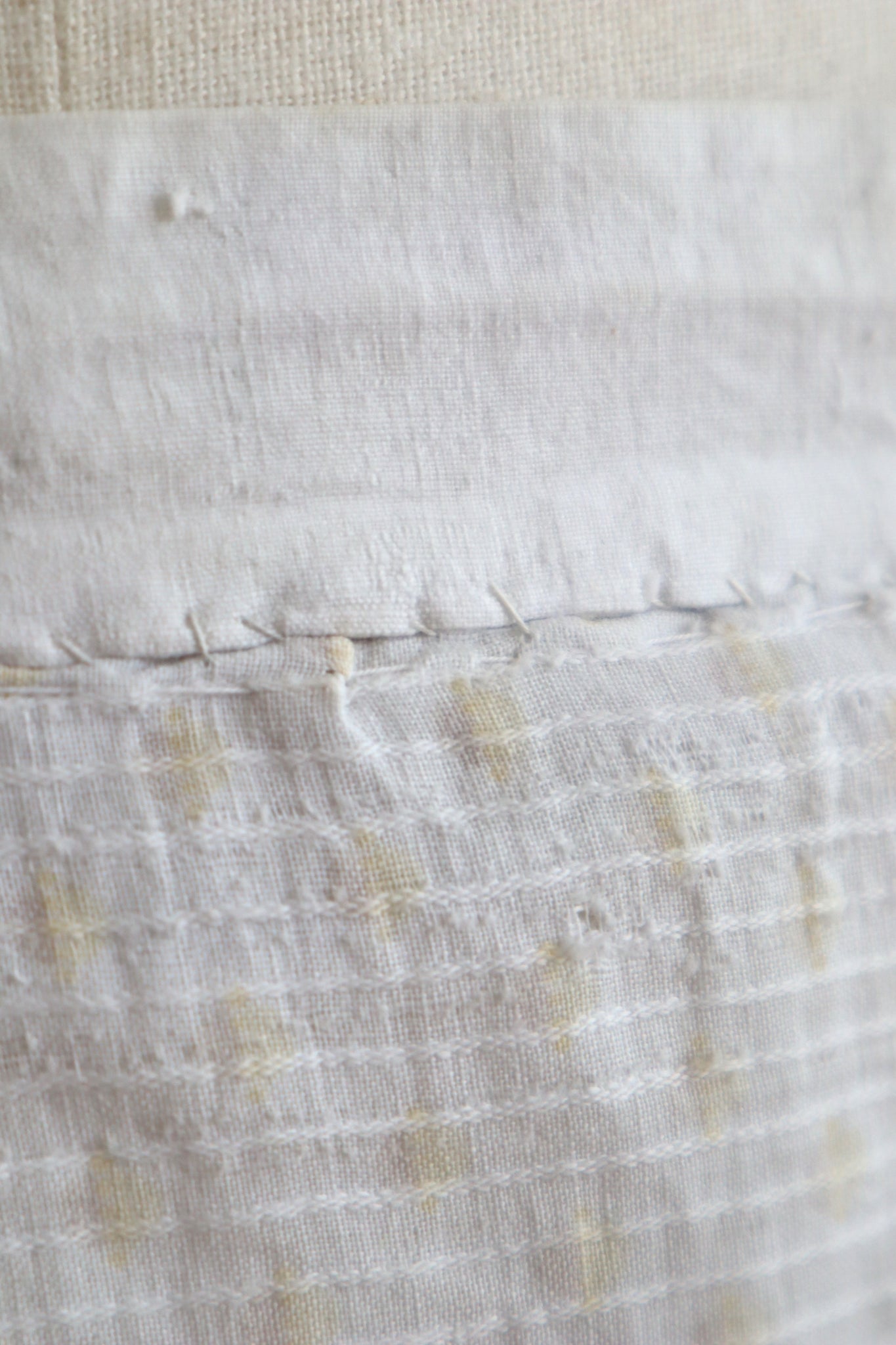 1870s~1880s Cotton Dot Skirt