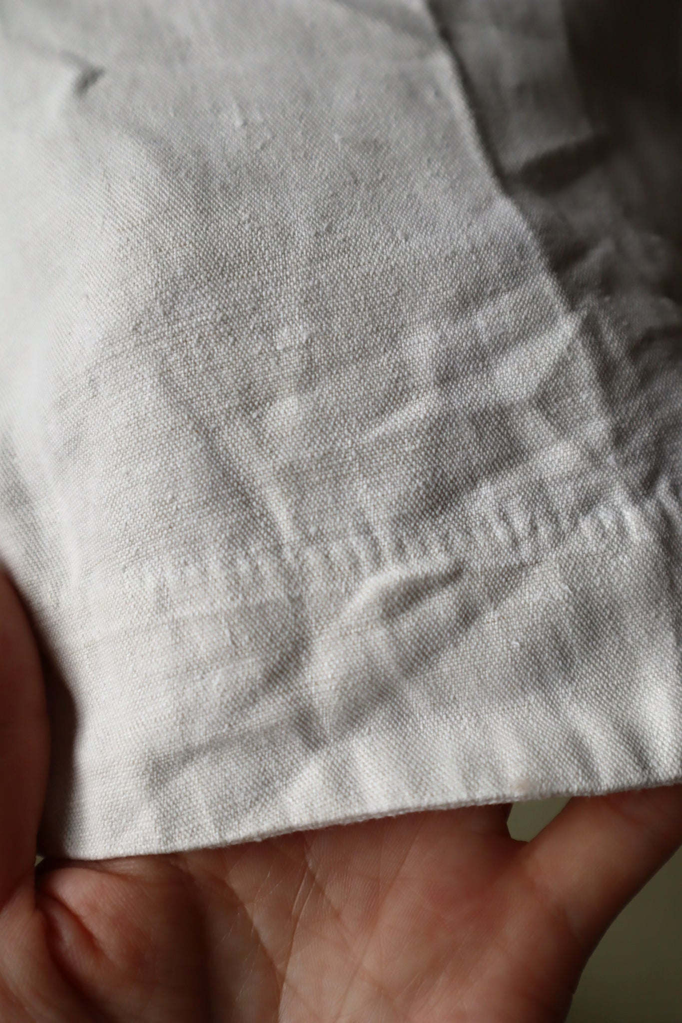 1920s French White Work Trousers - Paris Back Cinch
