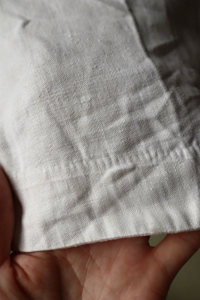 1920s French White Work Trousers - Paris Back Cinch