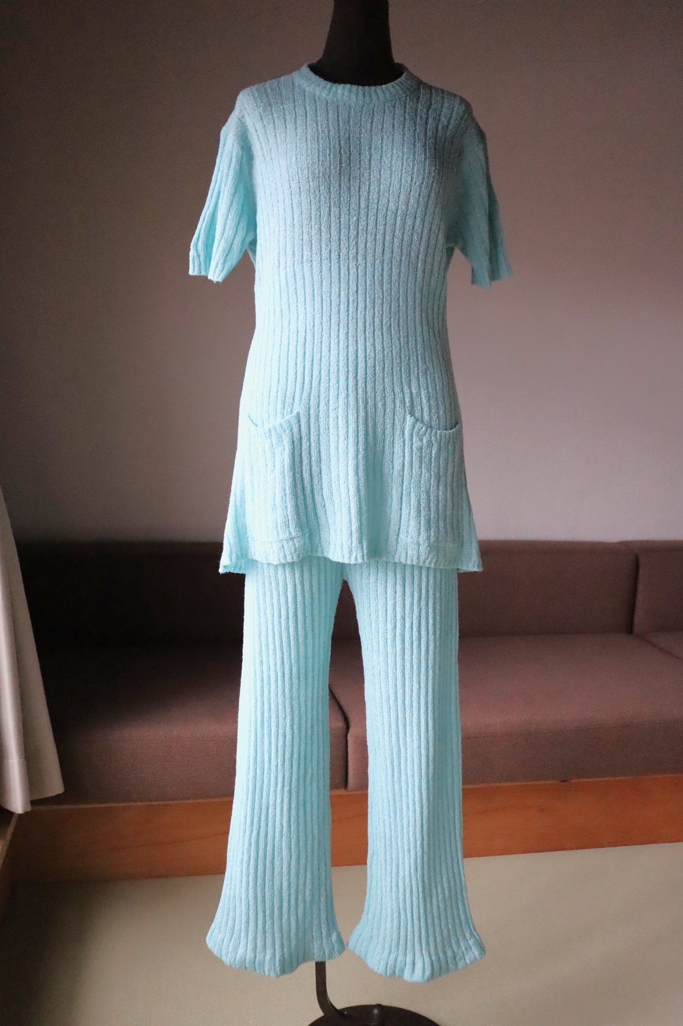 1960s Knit Pants Set
