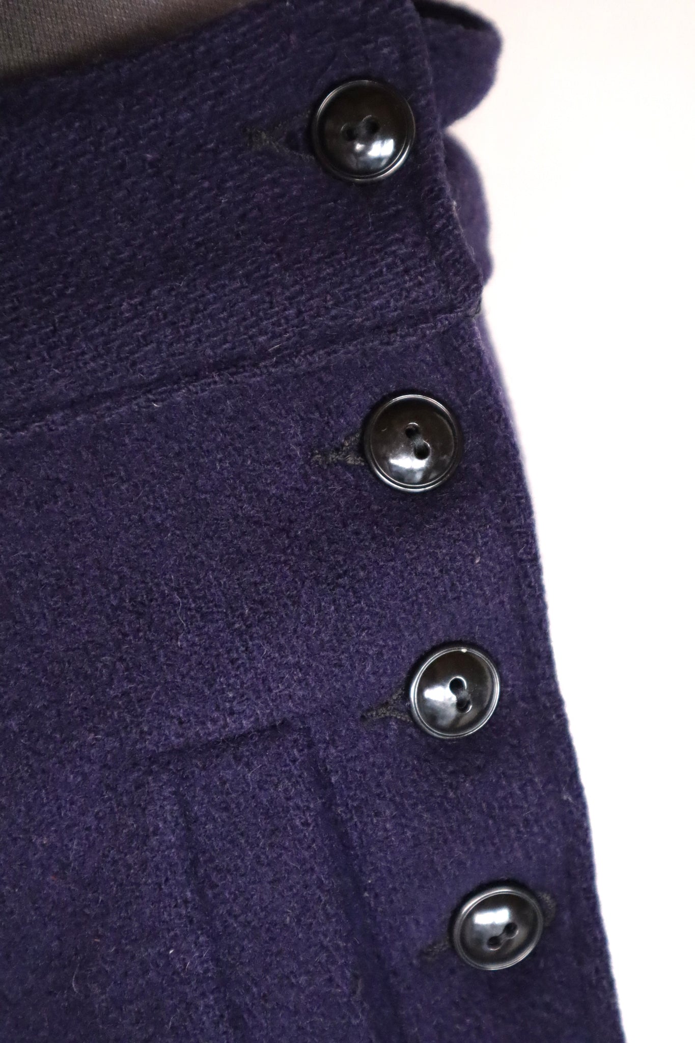 Late 1930s Navy Wool Balloon Pants