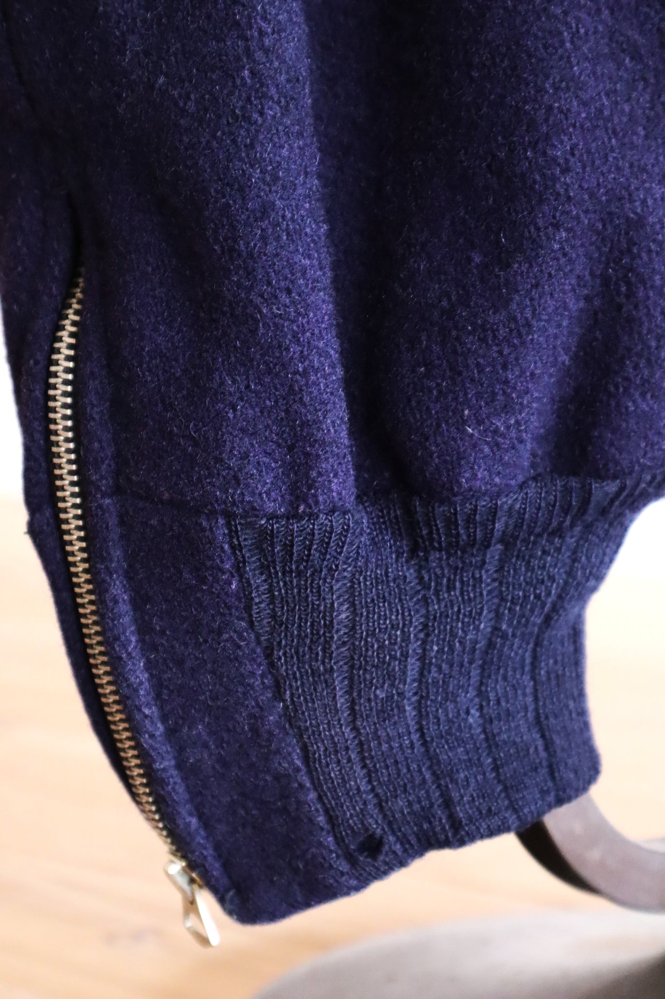 Late 1930s Navy Wool Balloon Pants