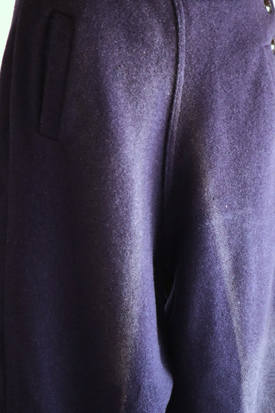 Late 1930s Navy Wool Balloon Pants