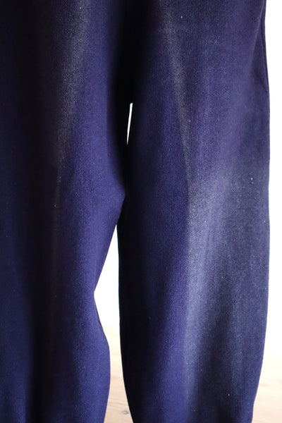 Late 1930s Navy Wool Balloon Pants