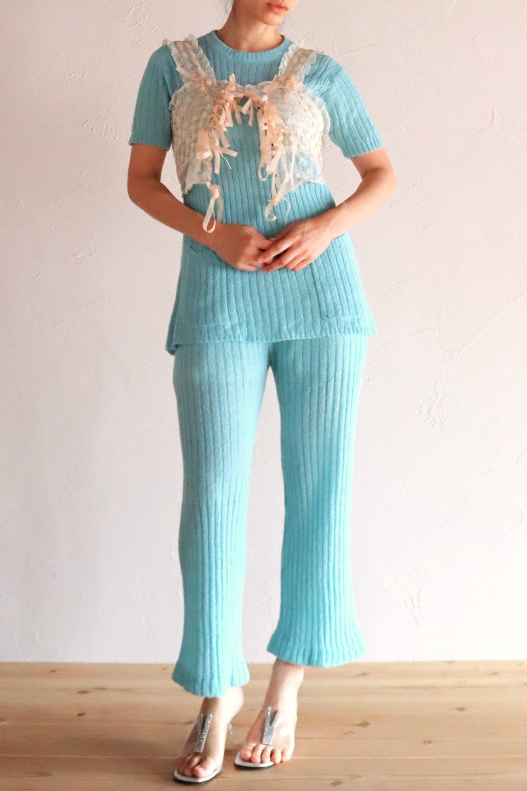 1960s Knit Pants Set