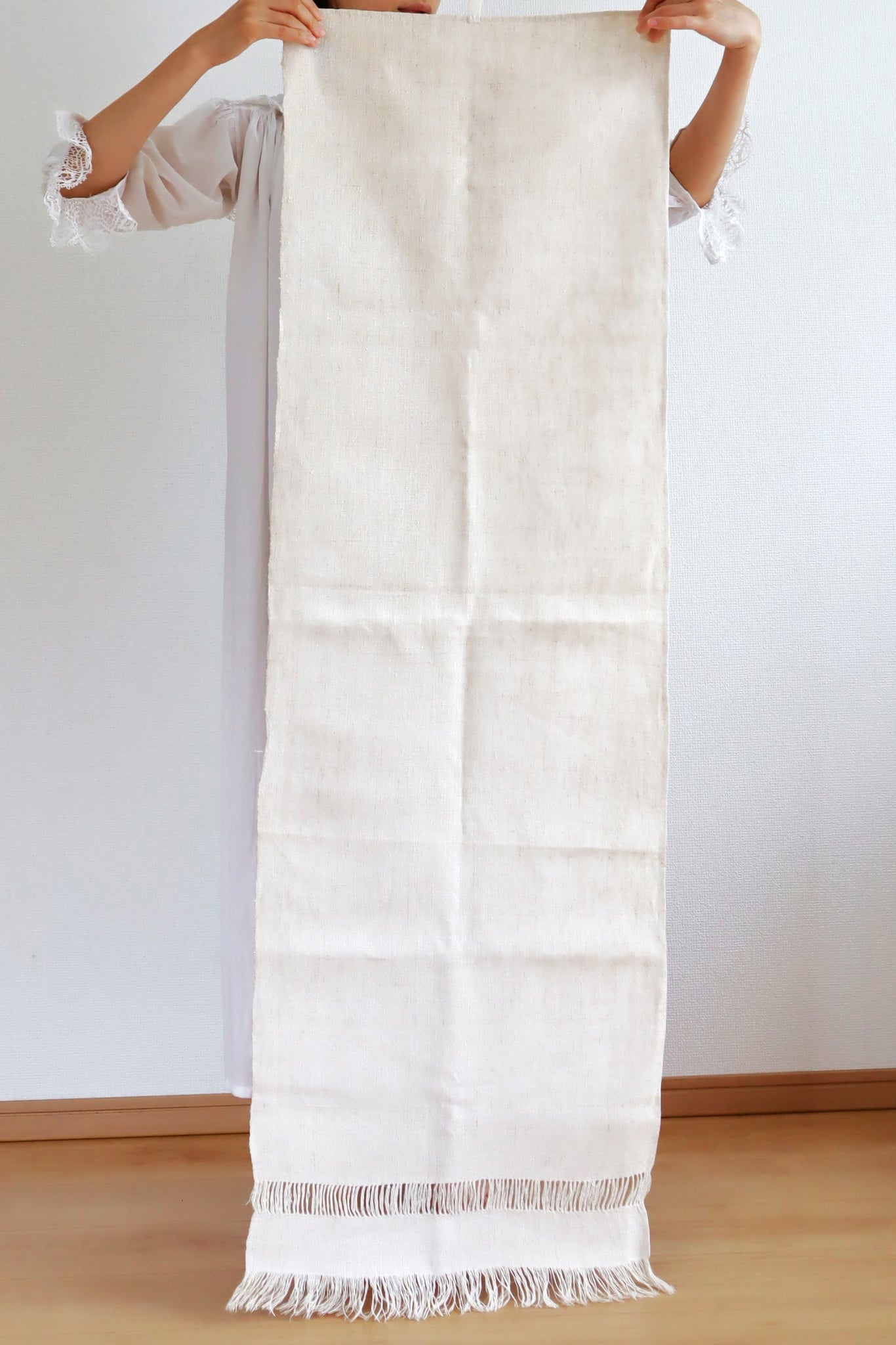 19th Antique Large Linen Towel