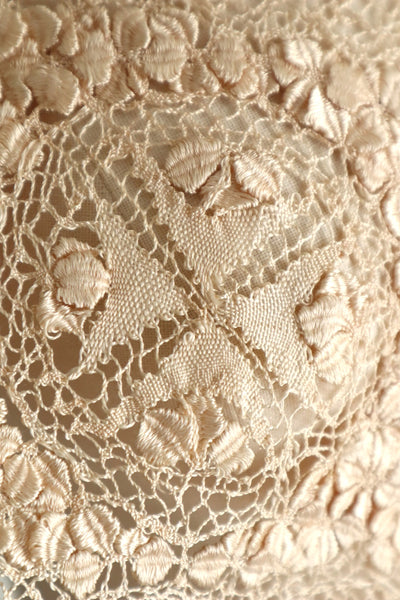 19th Century Silk Maltese Lace Collar